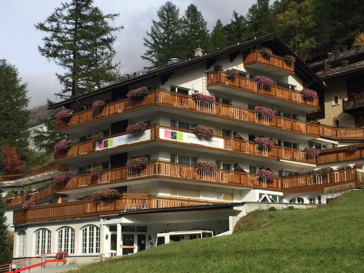 Artist Apartments & Hotel Garni Ζερμάτ Εξωτερικό φωτογραφία